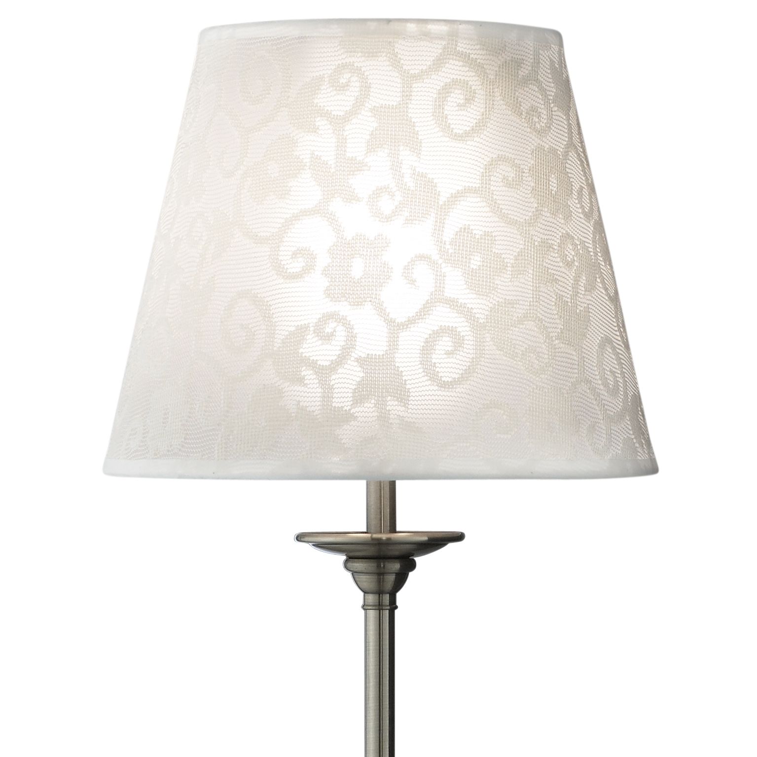 Strasbourg Nickel effect Table lamp