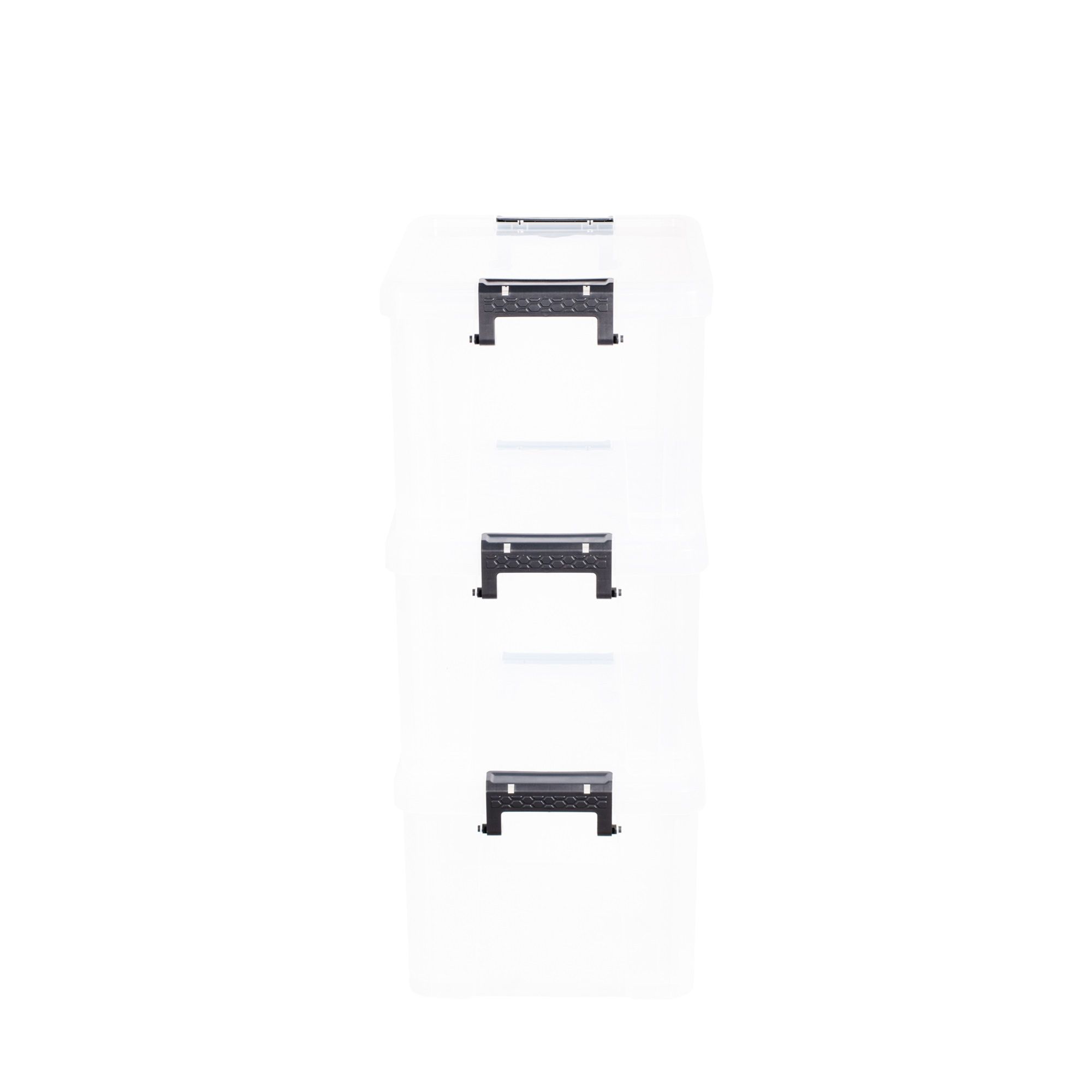Strata Stackmaster 35L Medium Plastic Stackable Storage box with Lid ...