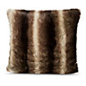 Striped Brown Cushion (L)45cm x (W)45cm