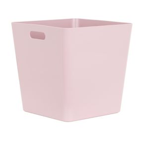 Studio 15.01 High Polished Finish Soft lilac Plastic Nestable Storage basket (H)30mm (W)30mm