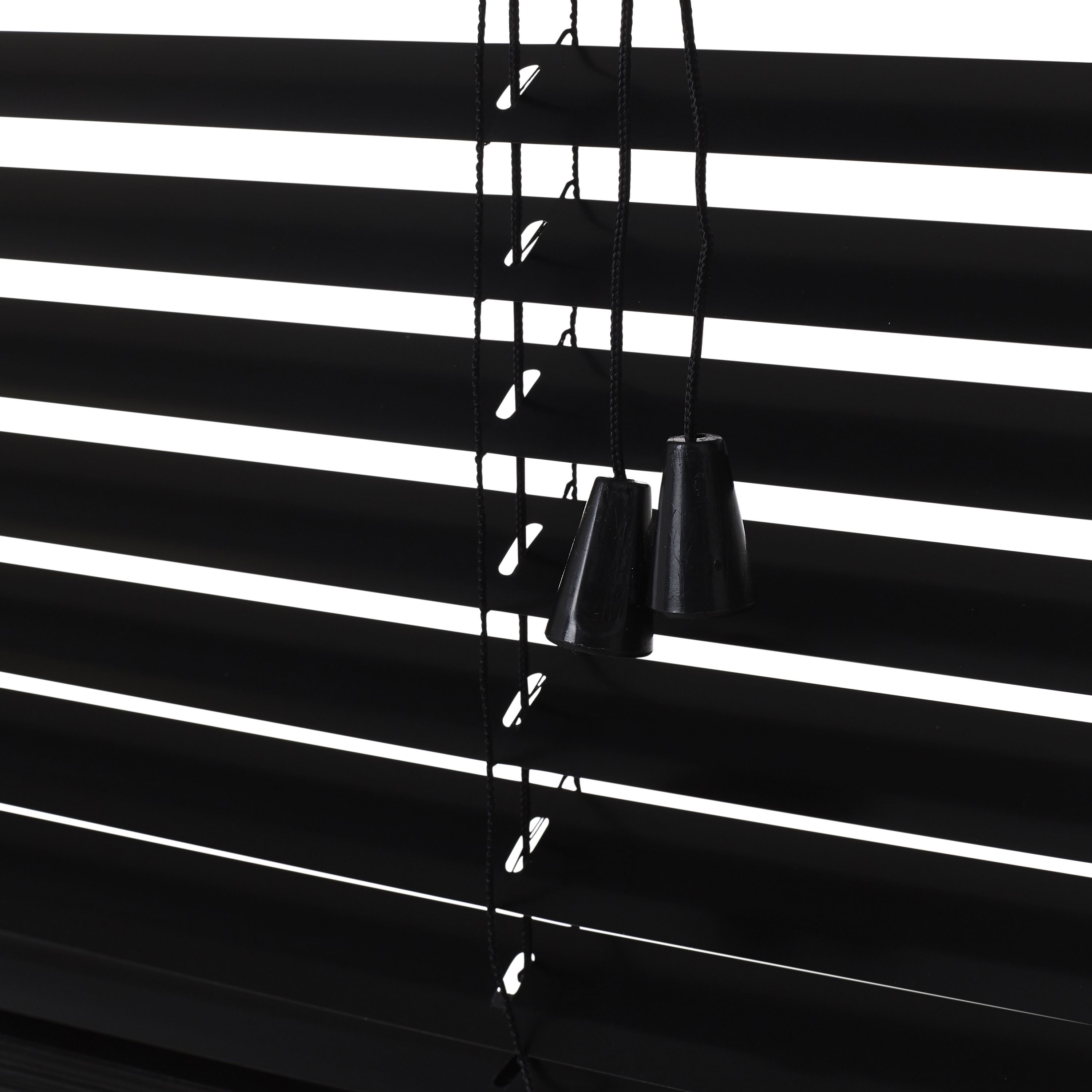 Studio Black Aluminium Venetian Blind (W)75cm (L)180cm - 5