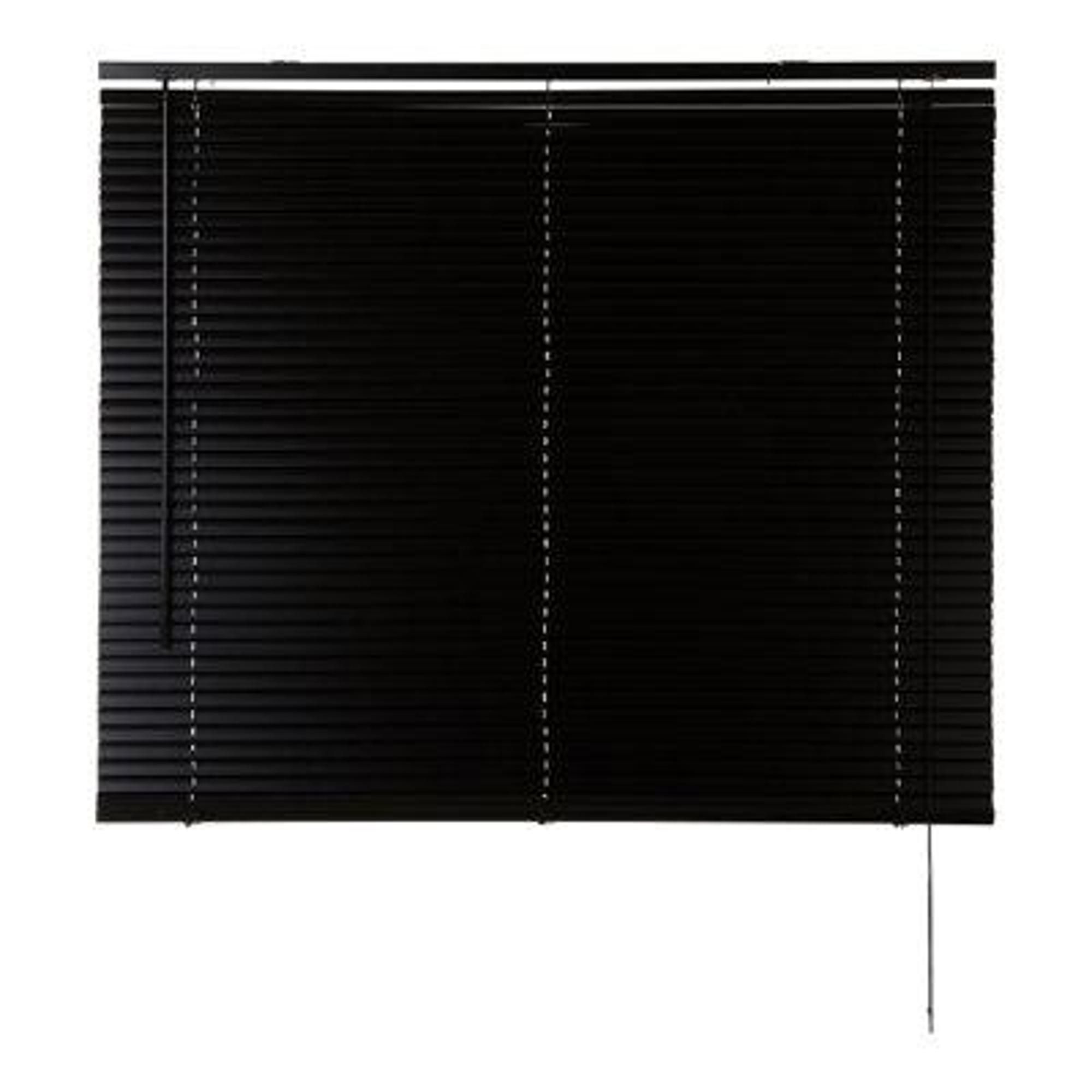 Studio Black Aluminium Venetian Blind (W)90cm (L)180cm