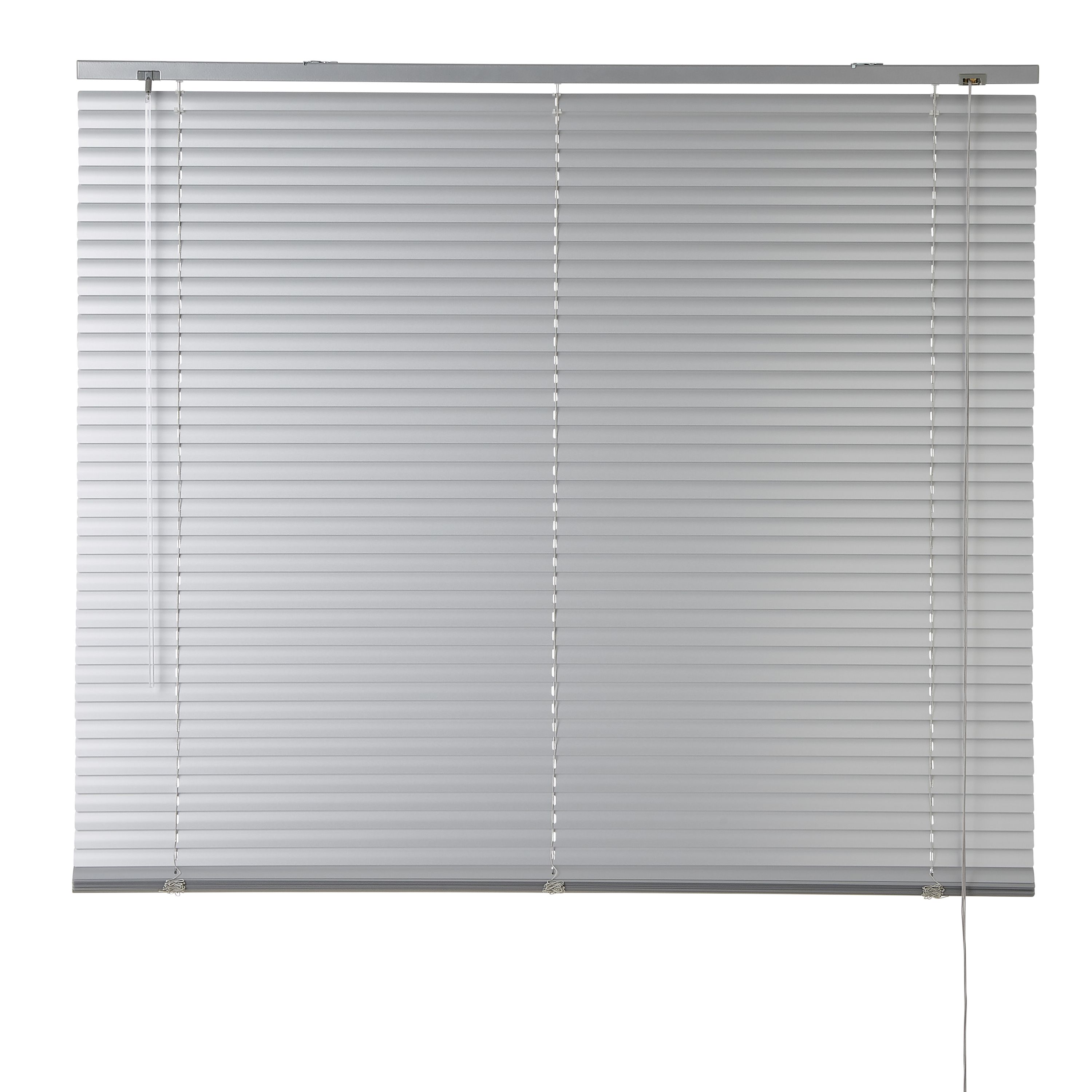 Studio Grey Nickel effect Aluminium Venetian Blind (W)55cm (L)180cm - 3