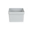 Studio Stack Matt grey 9L Plastic Stackable Nestable Storage basket (H)150mm (W)364mm