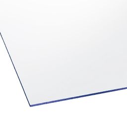 Styrene Clear Polystyrene Flat Glazing sheet, (L)1.2m (W)0.6m (T)2mm