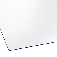 Styrene Clear Polystyrene Flat Glazing sheet, (L)1.2m (W)1.2m (T)2mm