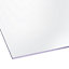 Styrene Clear Polystyrene Flat Glazing sheet, (L)1.2m (W)1.2m (T)4mm
