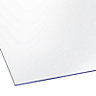 Styrene Clear Polystyrene Flat Glazing sheet, (L)1.8m (W)0.6m (T)2mm