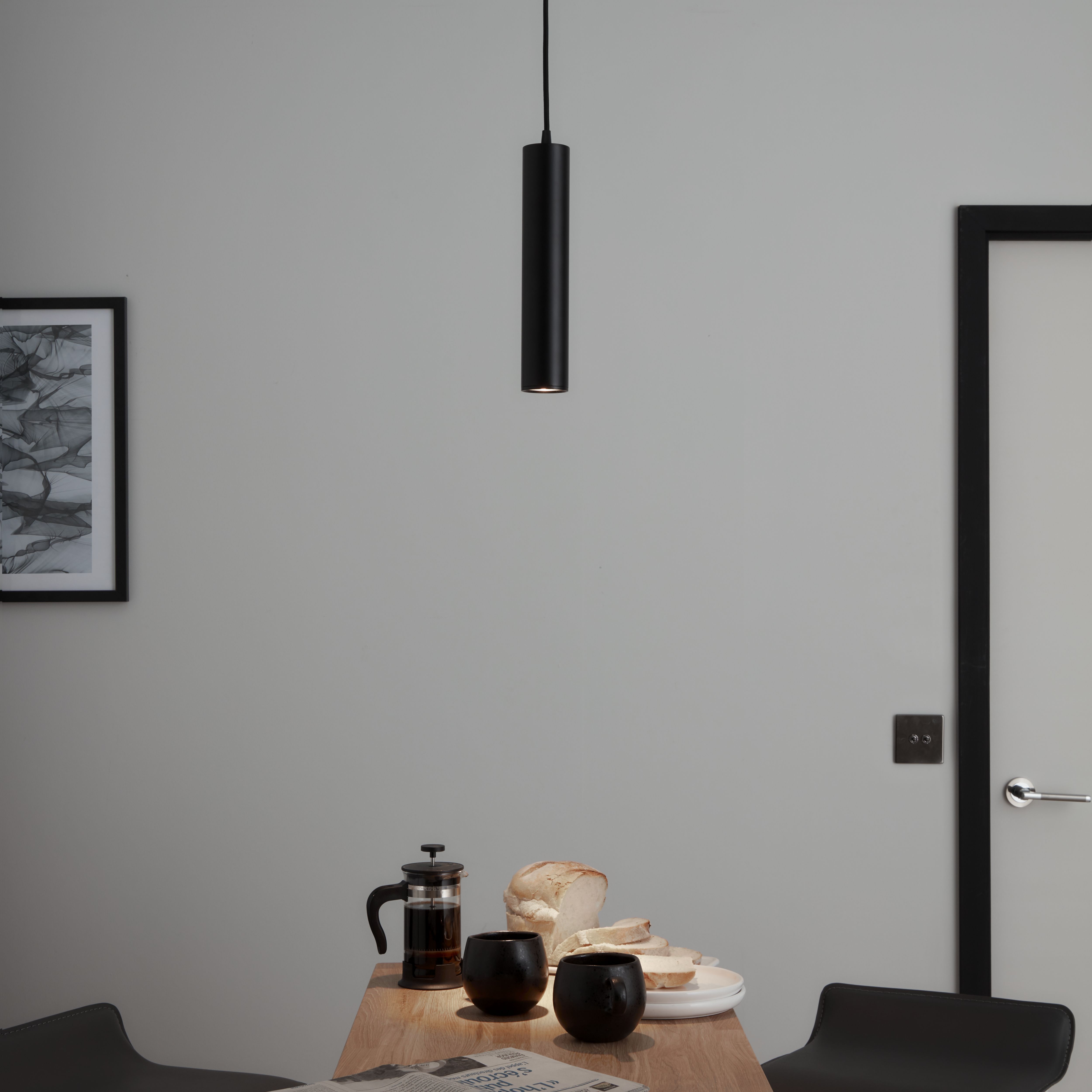 Black ceiling deals pendant b&q