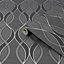 Sublime Ribbon geo Silver Smooth Wallpaper Sample