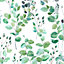 Sublime Watercolour Green Smooth Wallpaper Sample