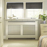 Suffolk Large White Radiator cover 900mm(H) 1710mm(W) 200mm(D)