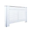 Suffolk Small White Radiator cover 800mm(H) 1020mm(W) 180mm(D)