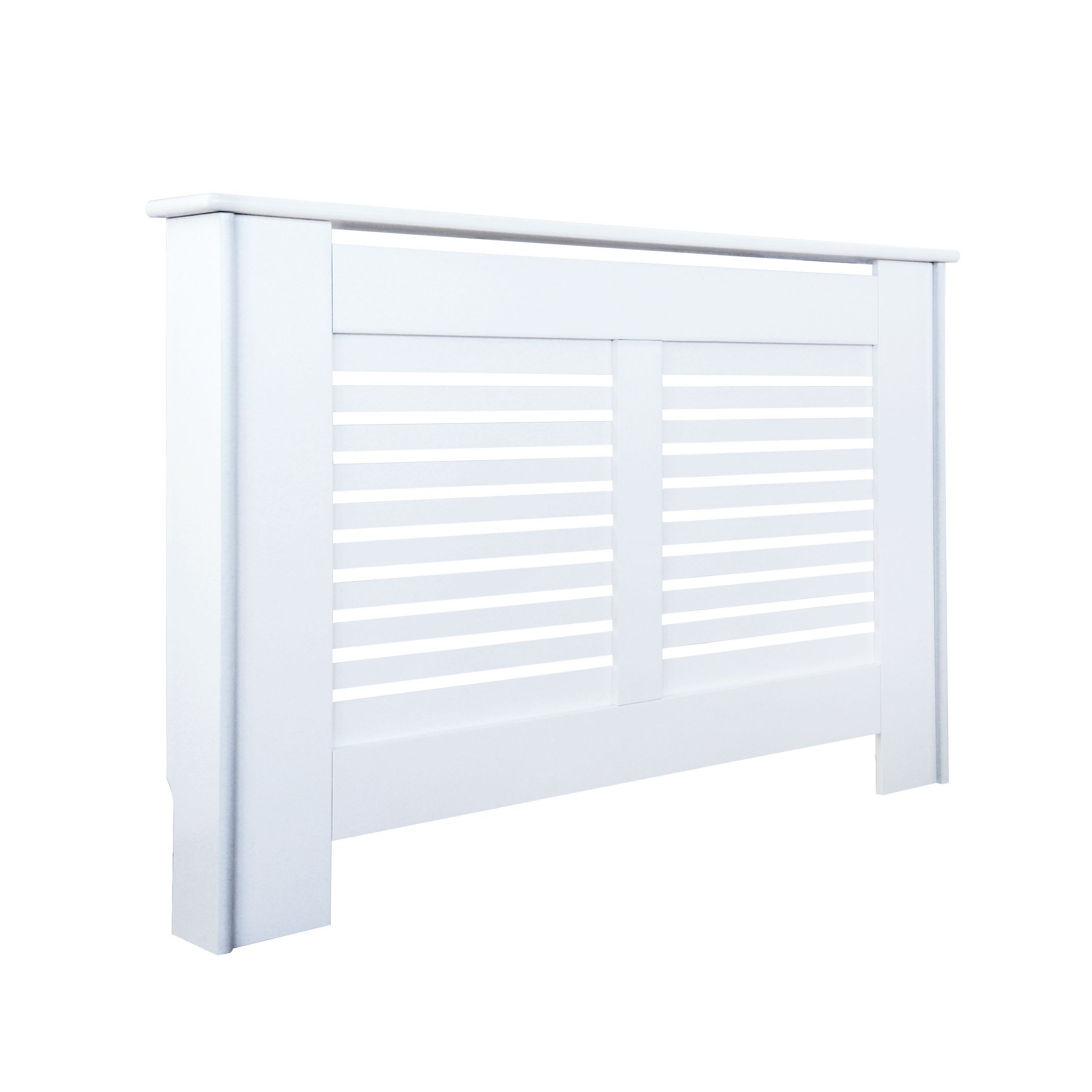 Suffolk Small White Radiator cover 800mm(H) 1020mm(W) 180mm(D)