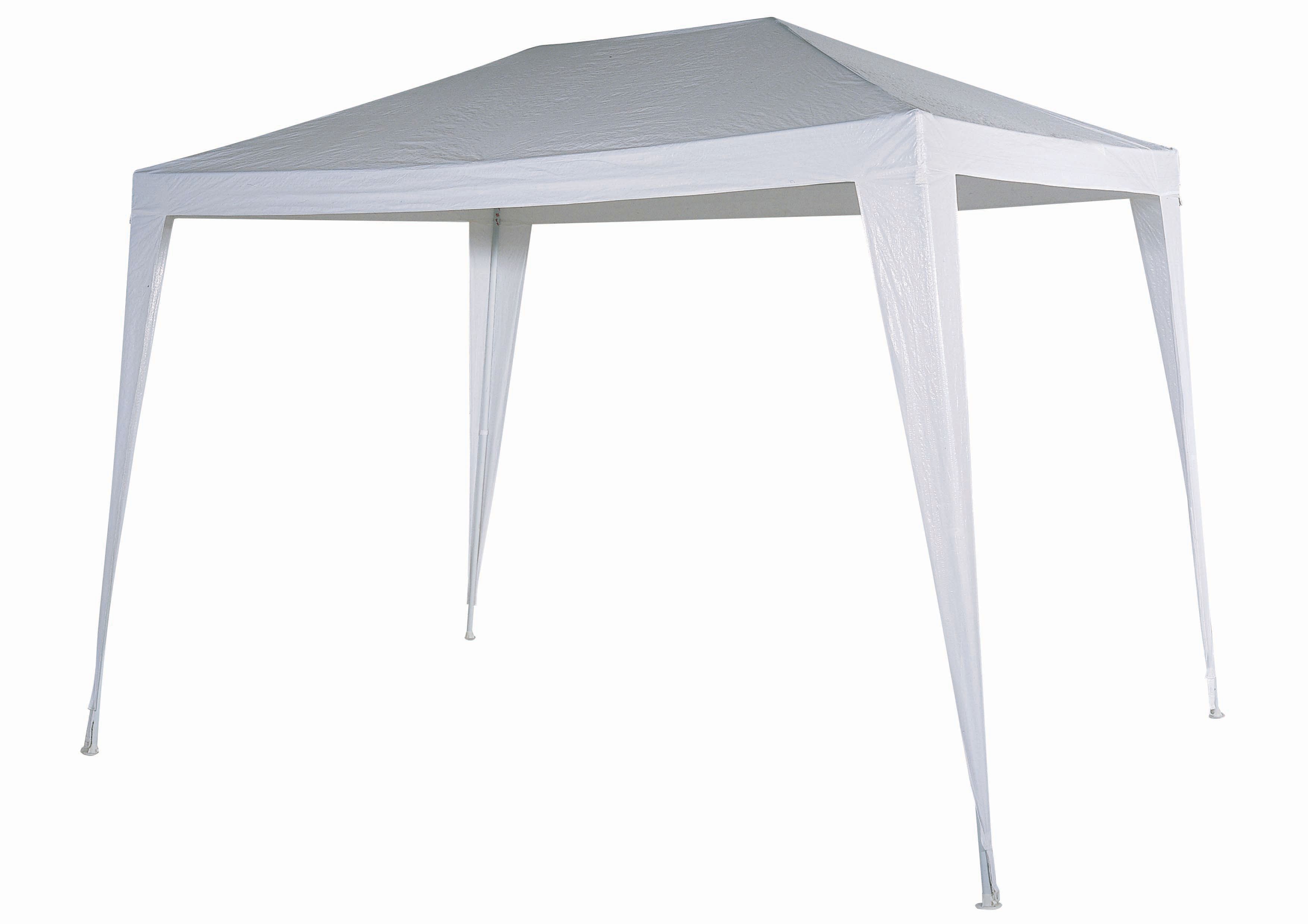 Suhali White Square Gazebo tent H 2400mm W 3000mm DIY at B Q