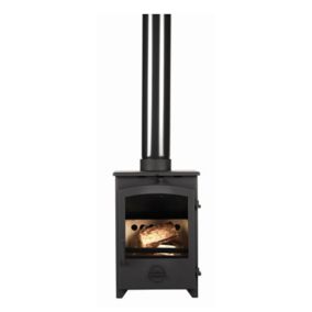 Suncrest Go Eco Black 5kW Wood or solid fuel Stove