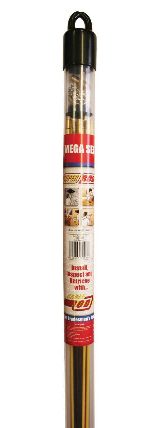 Super-rod Rod cable set, Pack of 16