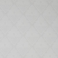 Superfresco Art deco White Geometric Smooth Wallpaper