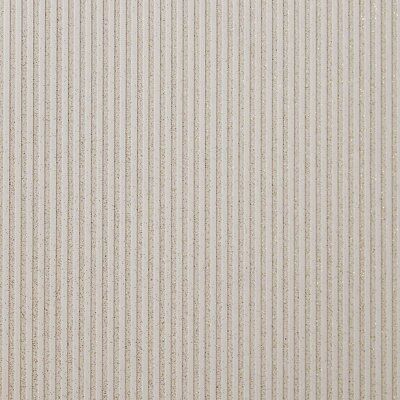 Superfresco Colours Cream Glitter effect Striped Wallpaper