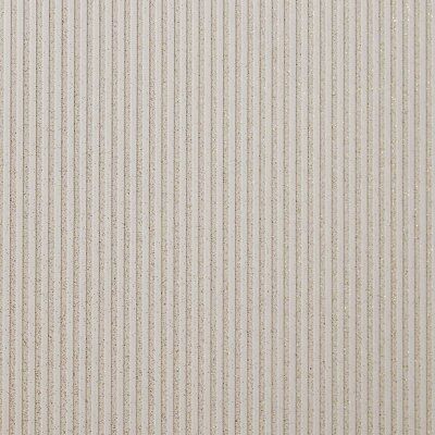 Superfresco Colours Cream Striped Glitter effect Wallpaper