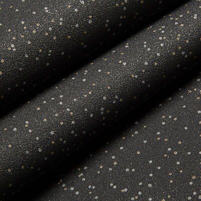 Superfresco Colours Dark grey Glitter effect Embossed Wallpaper