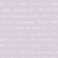 Superfresco Colours Lilac Text Blown Wallpaper