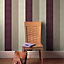 Superfresco Colours Plum Striped Textured Wallpaper