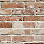 Superfresco Colours Red Brick Embossed Wallpaper