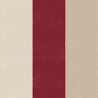 Superfresco Colours Red Striped Textured Wallpaper