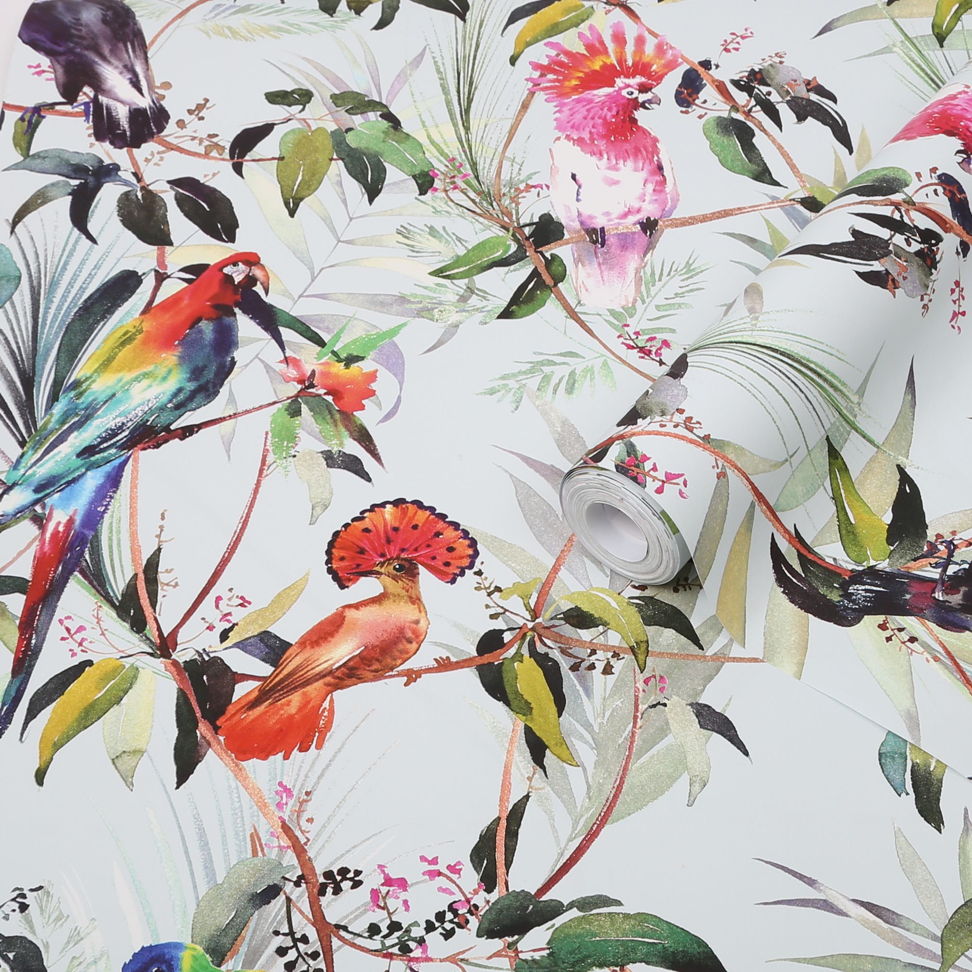 Superfresco Easy Amazon Multicolour Tropical Smooth Wallpaper Sample | DIY At B&Q