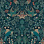 Superfresco Easy Archival Damask Blue Smooth Wallpaper