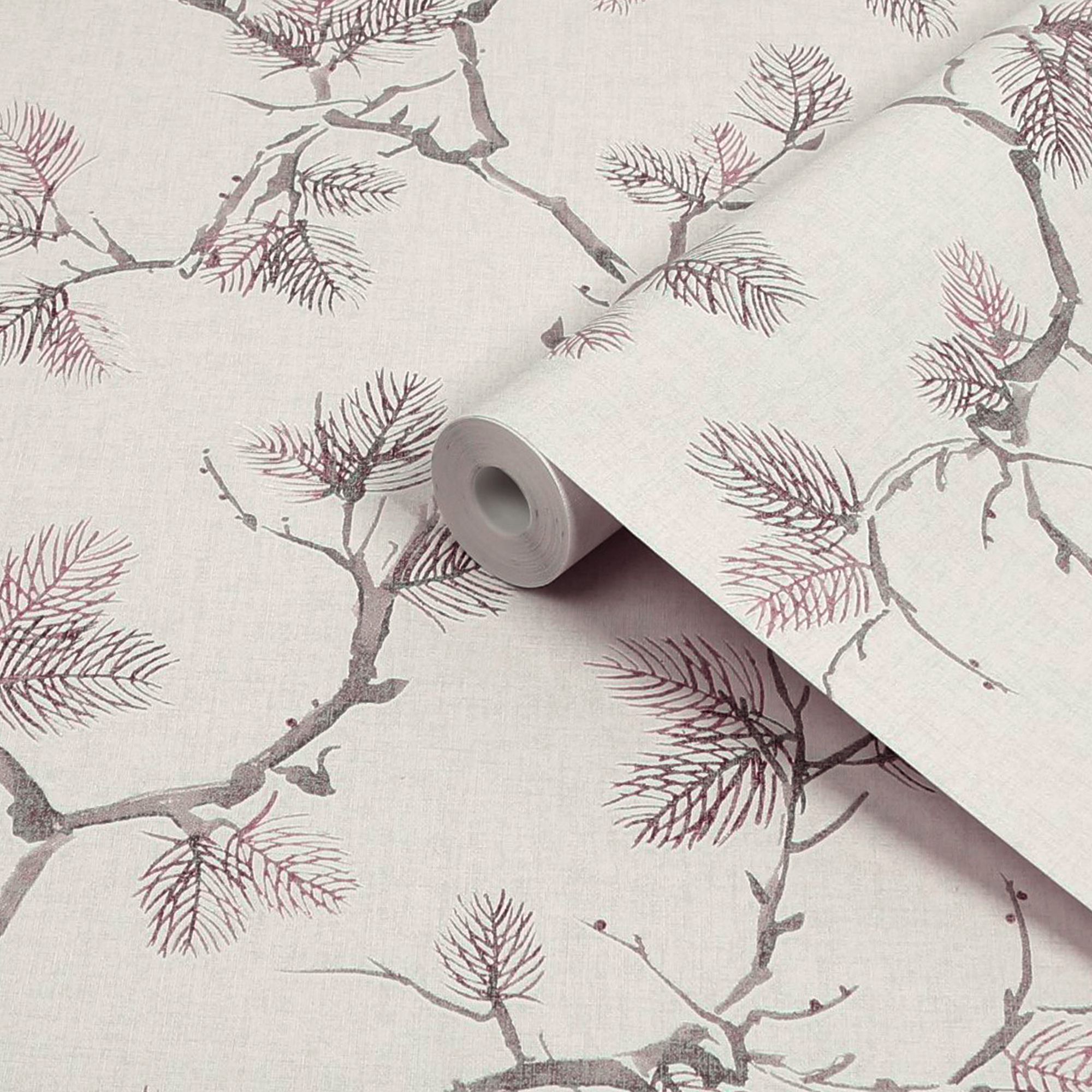 Superfresco Easy Beige Leaves Smooth Wallpaper | DIY At B&Q