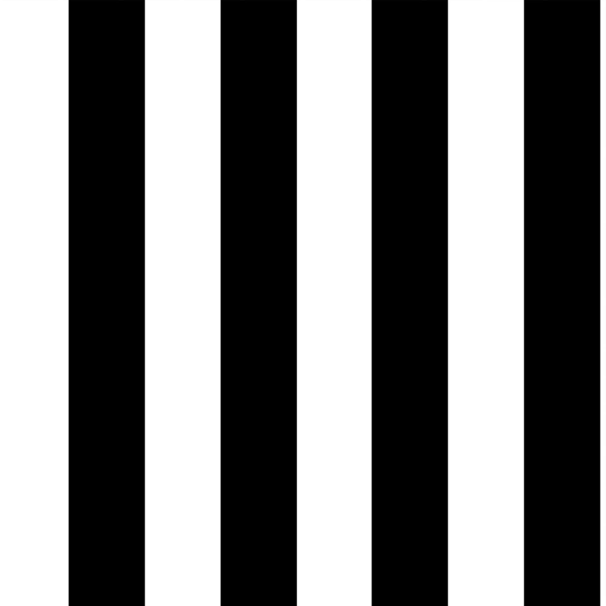 Black and White Stripe Fabric, Cotton Prints