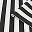 Superfresco Easy Black & white Stripe Smooth Wallpaper