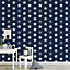 Superfresco Easy Blue Stars Smooth Wallpaper