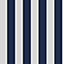 Superfresco Easy Blue Striped Smooth Wallpaper