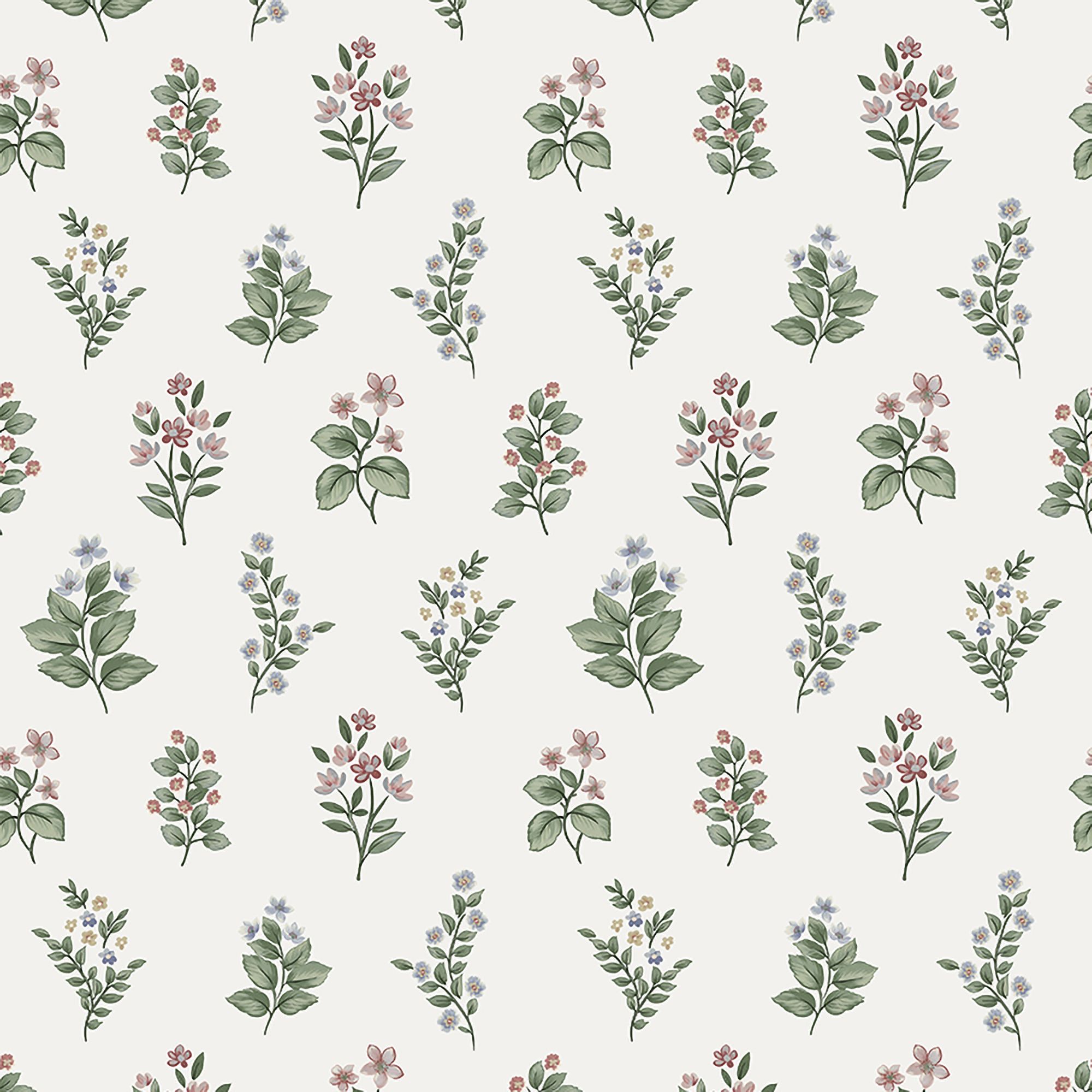 Superfresco Easy Cream Pretty Petals Patterned Smooth Wallpaper