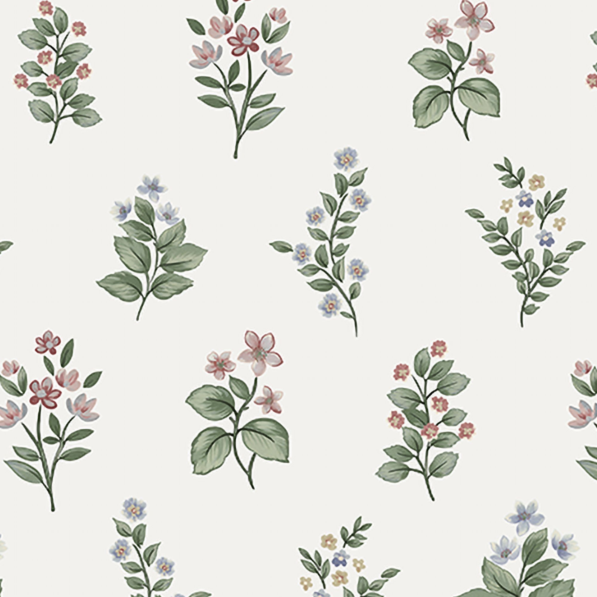 Superfresco Easy Cream Pretty Petals Patterned Smooth Wallpaper