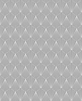 Superfresco Easy Deco Geometric Metallic effect Embossed Wallpaper
