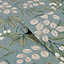 Superfresco Easy Duck Egg Floral Embossed Wallpaper