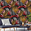 Superfresco Easy Flow Multicolour Leaves Smooth Wallpaper