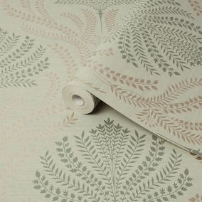 Superfresco Easy Green Leaves Textured Wallpaper Sample