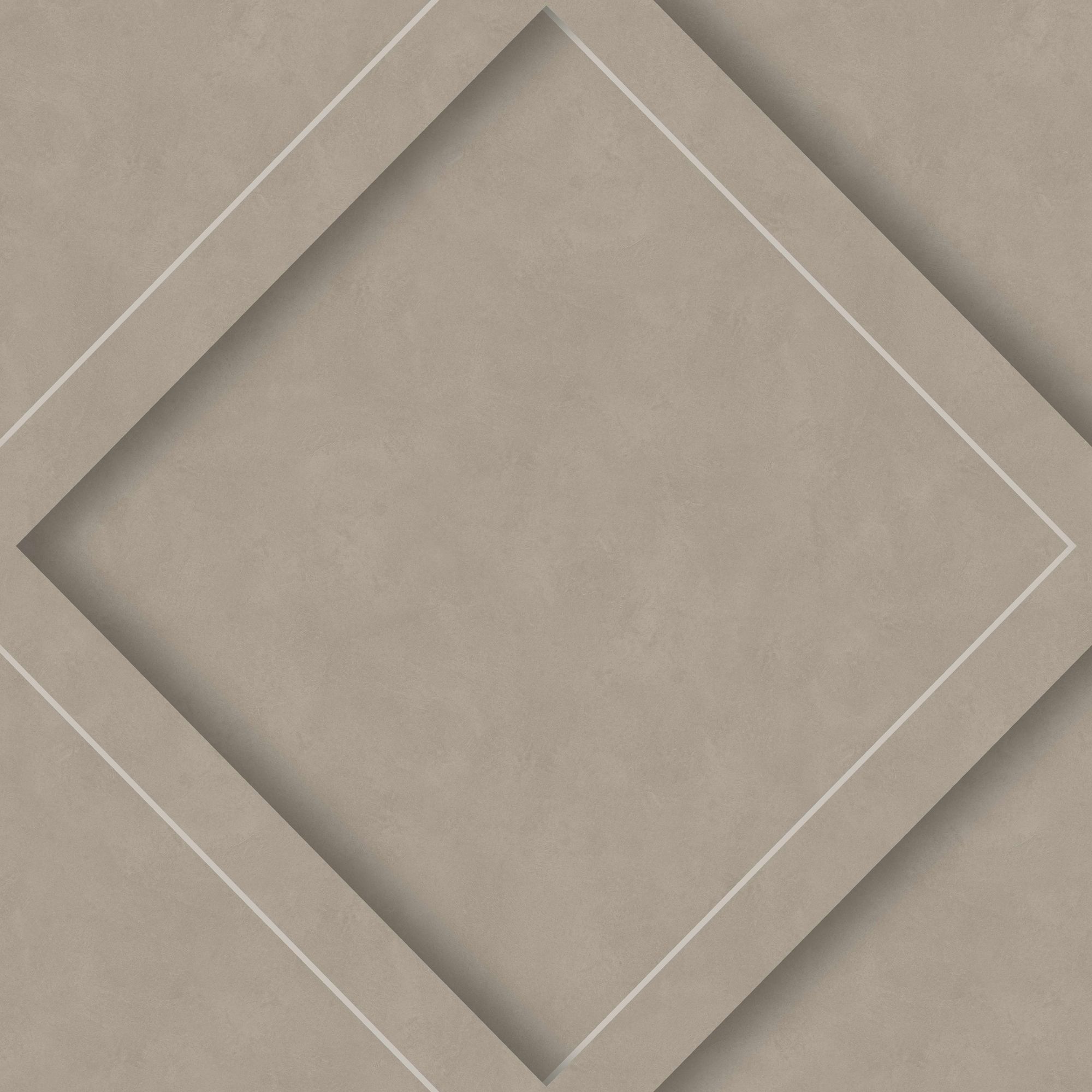 Superfresco Easy Grey Concrete effect Panelled Smooth Wallpaper