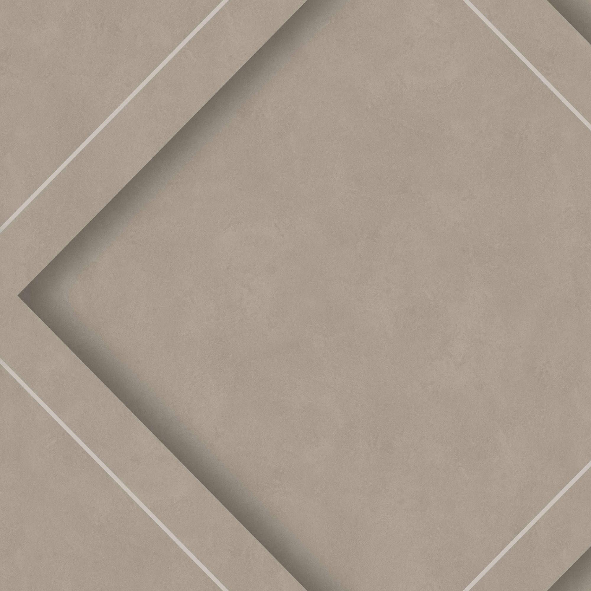 Superfresco Easy Grey Concrete effect Panelled Smooth Wallpaper