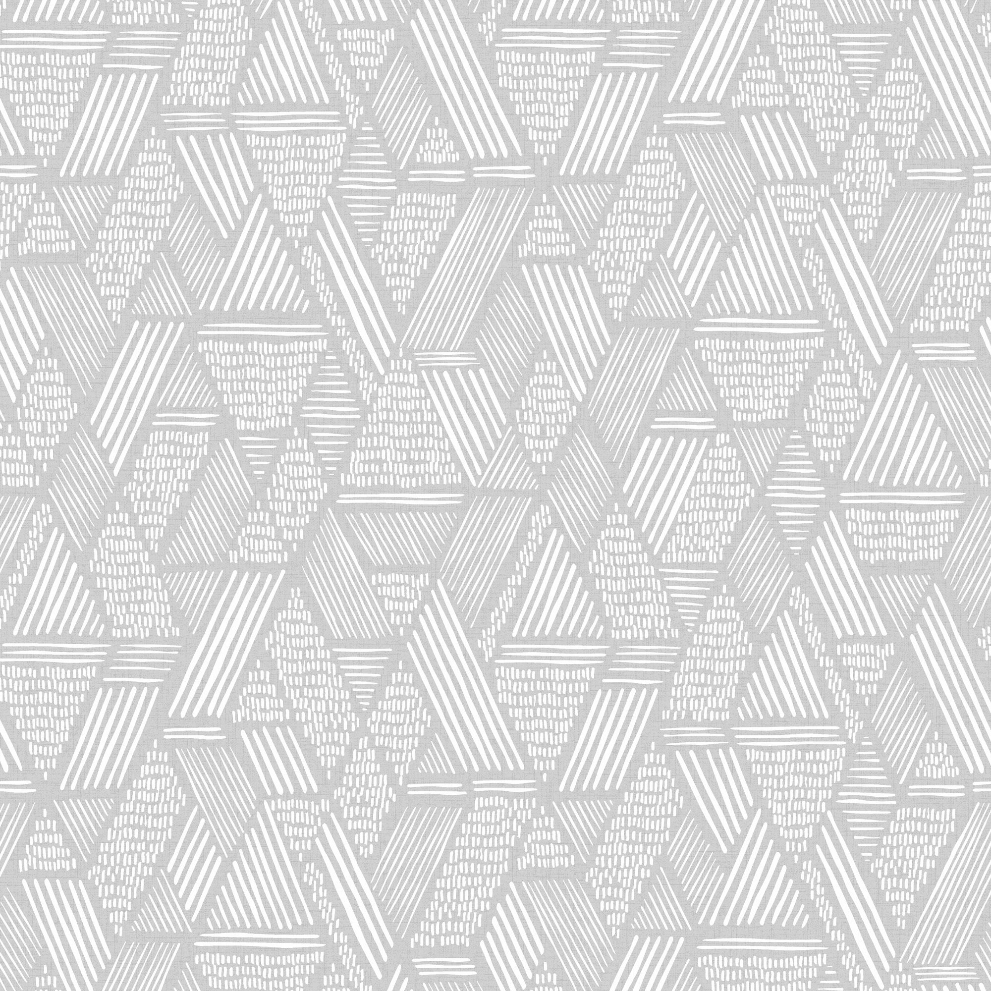 Superfresco Easy Grey Fabric effect Geometric Textured Wallpaper