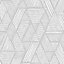 Superfresco Easy Grey Fabric effect Geometric Textured Wallpaper