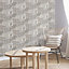 Superfresco Easy Grey Home Metallic effect Smooth Wallpaper