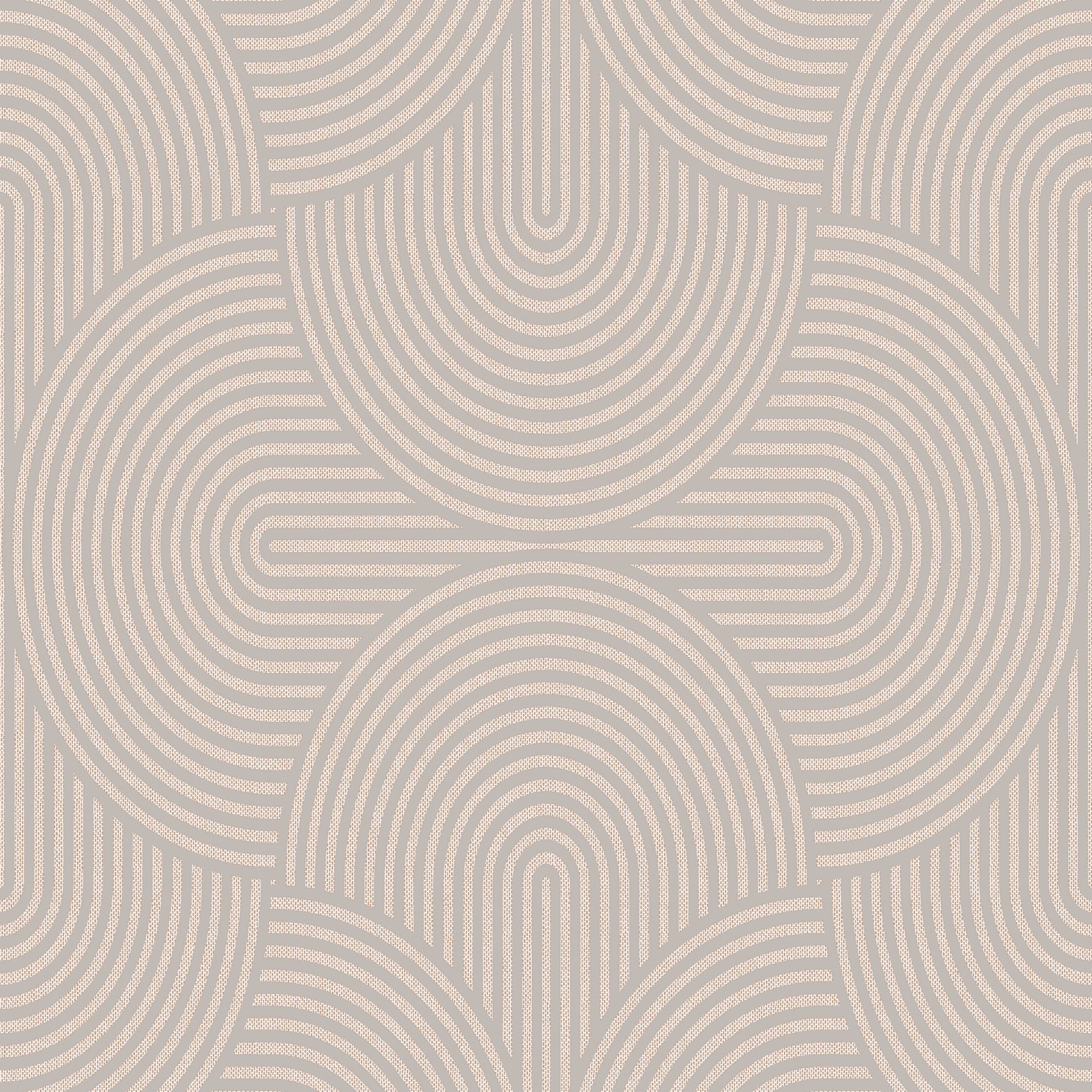 Superfresco Easy Halcyon Beige Metallic effect Geometric Smooth Wallpaper