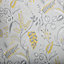 Superfresco Easy Kellie Grey & yellow Foliage Smooth Wallpaper
