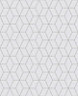 Superfresco Easy Prism Grey Glitter effect Geometric Embossed Wallpaper